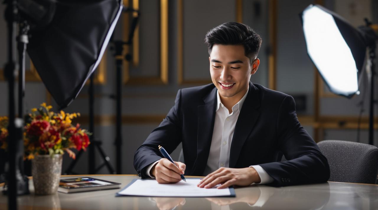 新生代演员苏晨正式签约51视频,开启全新艺术征程